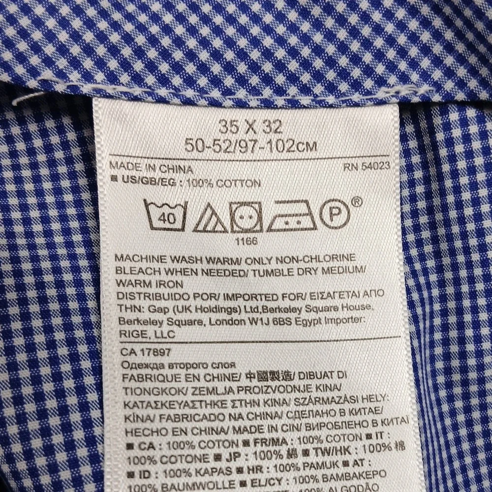 Banana‎ Republic Dress Pants Men's 35x32 Blue Modern Slim Fit